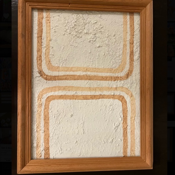 Framed Textured Wall Art (Set of two) - Picture 2 of 3